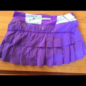Purple Lululemon Skirt